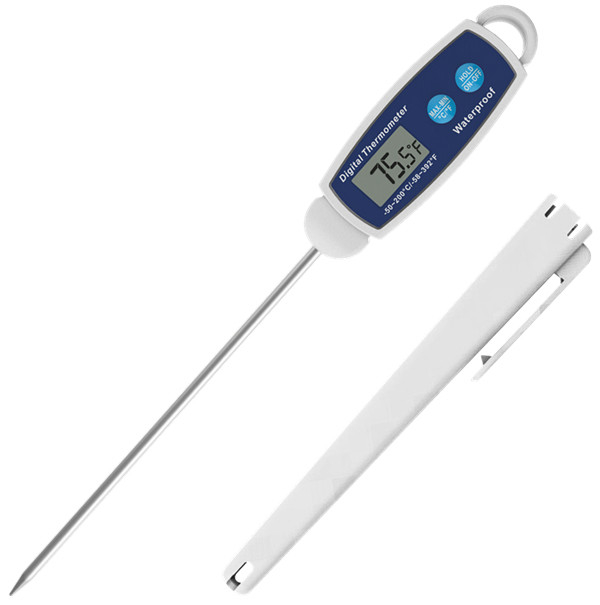 Bbq Waterproof Digital Food Thermometer IP65 Instant Read Meat Kitchen